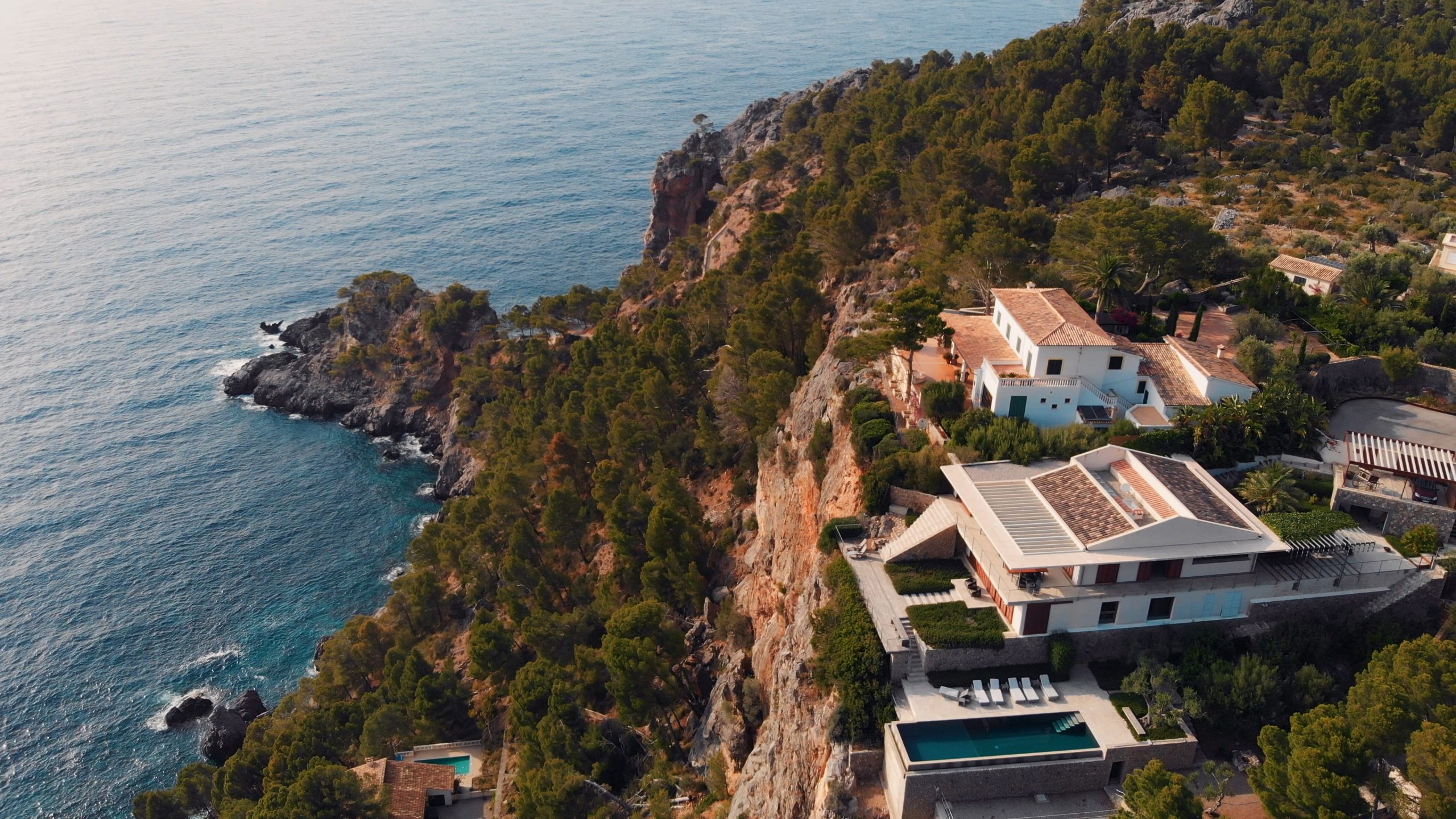 Mallorca,,Spain,Aerial,Drone,View,Of,Luxury,Apartments,On,A