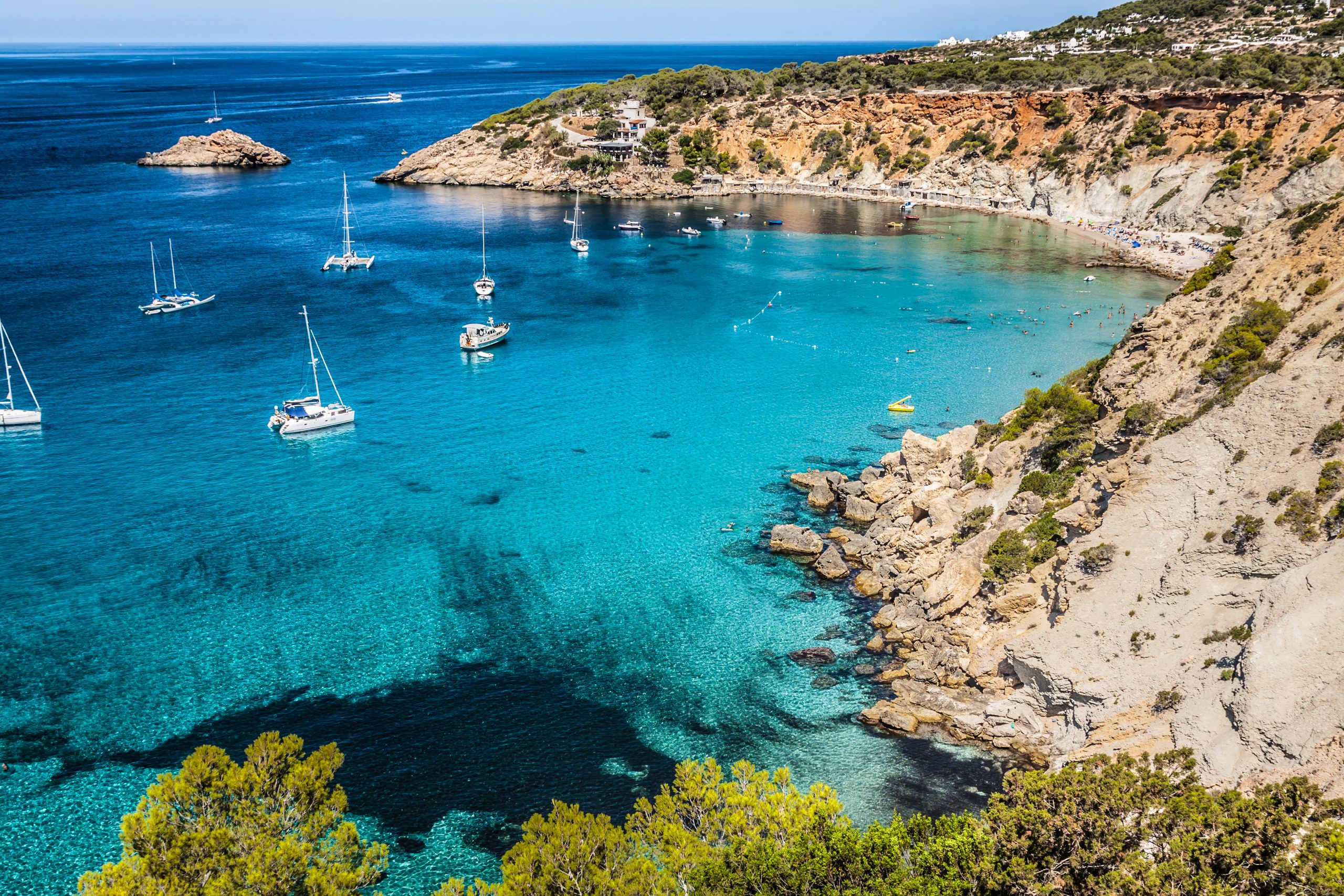 Es,Vedra,Island,Of,Ibiza,Cala,D,Hort,In,Balearic